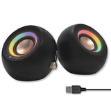 Bluetooth Computer Speakers with RGB Lighting