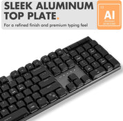 Sleek Aluminum Top Plate Design