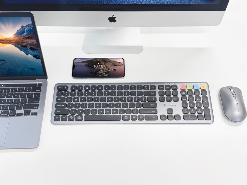 Slim Wireless Keyboard and Mouse Combo