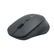 Wireless Keyboard and Mouse Combo with Phone Dock - Bluetooth, 2.4GHz, Ergonomic Wrist Rest