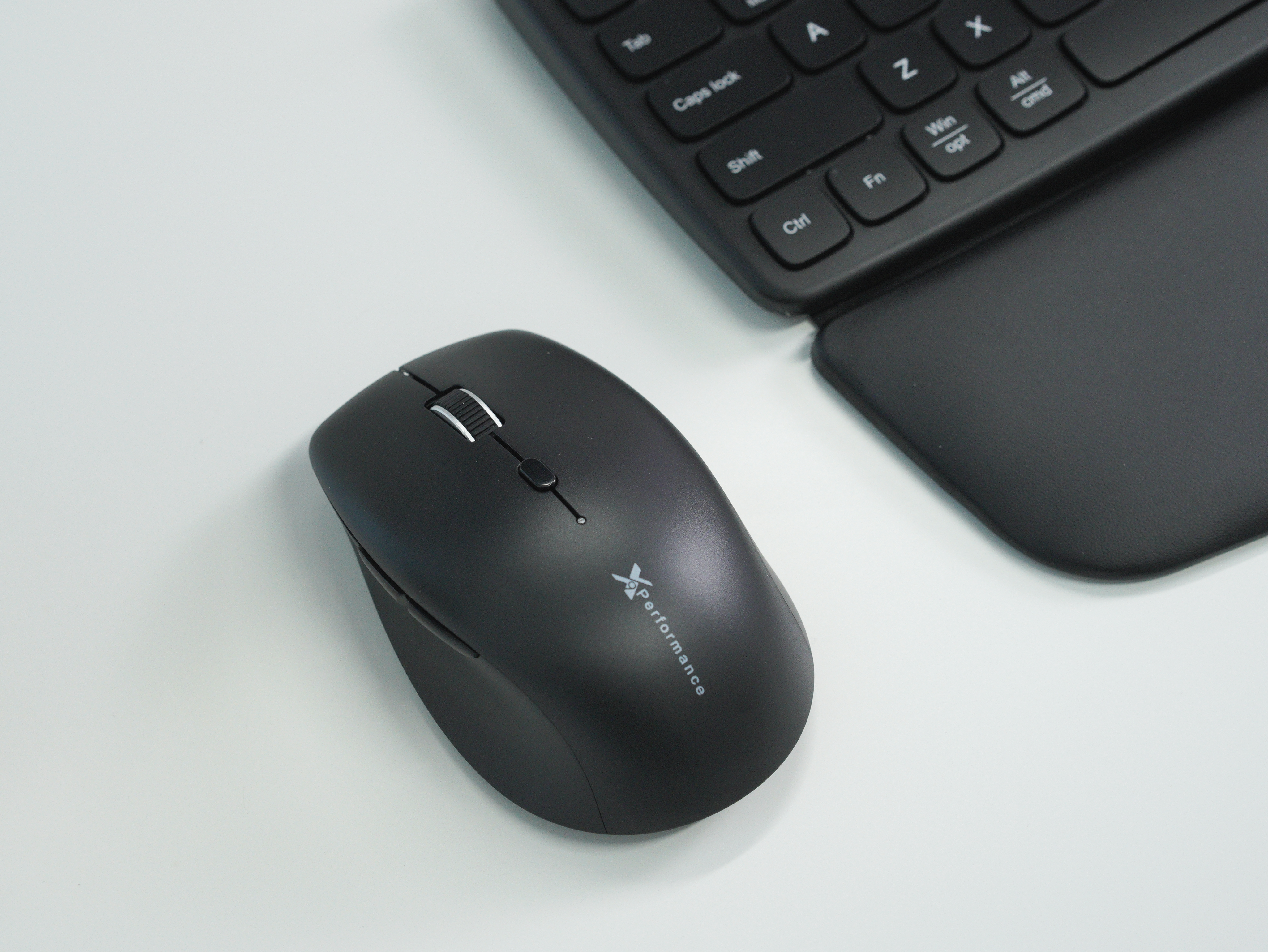 Ergonomic Wireless Backlit Keyboard and Mouse Combo - Palm Rest, USB-C, 3-Device Switching