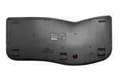 Ergonomic Wireless Keyboard with Trackball