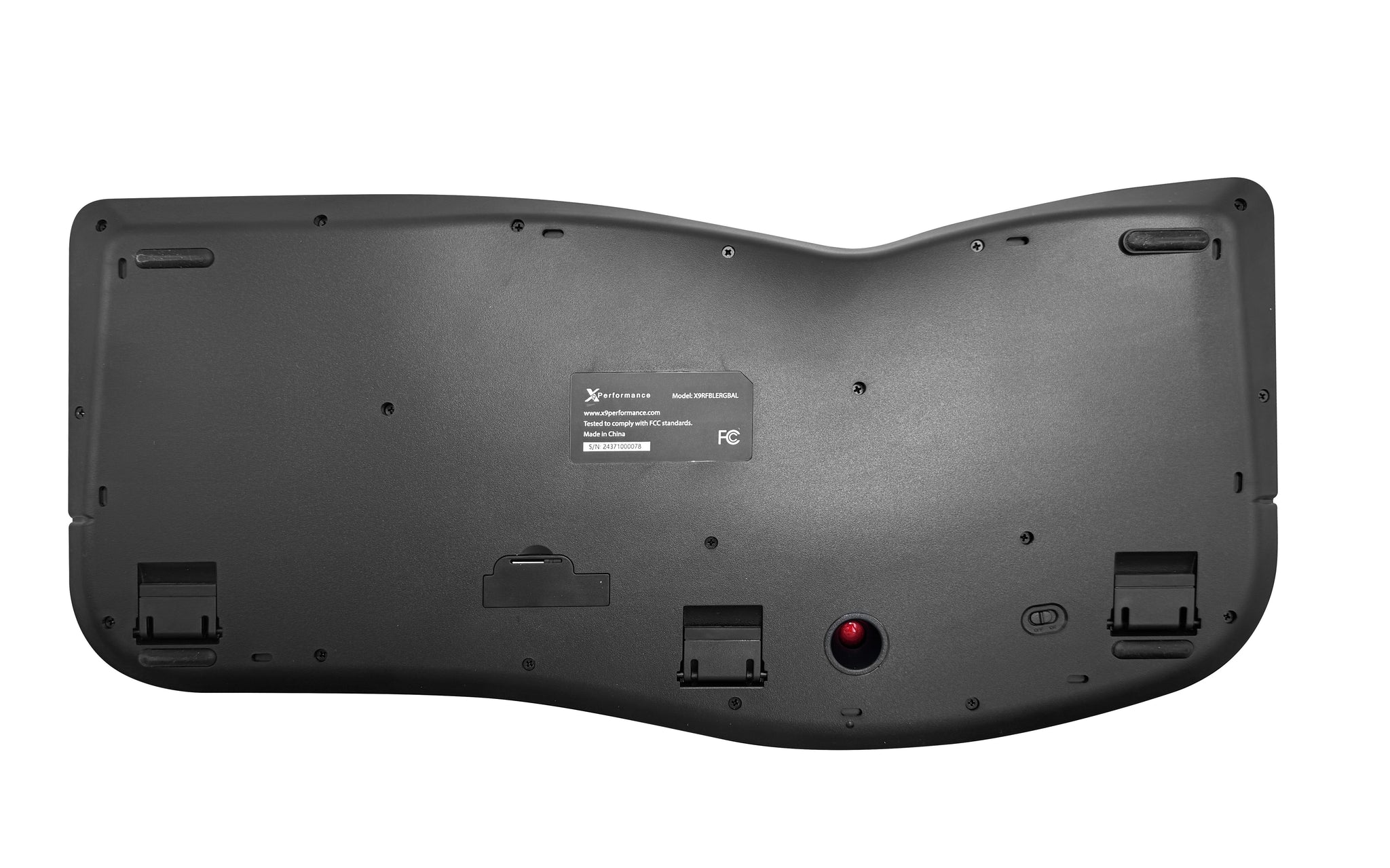 Maryland Flag X9 Performance Wireless Keyboard With Trackball ...