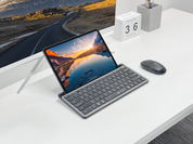 Compact Wireless Keyboard with Dock – (2.4G + BT)