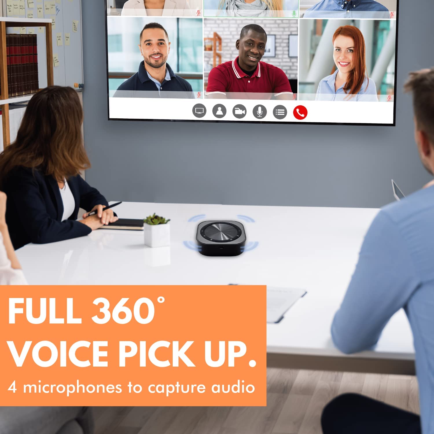 Performance Bluetooth Speakerphone for Conference Calls