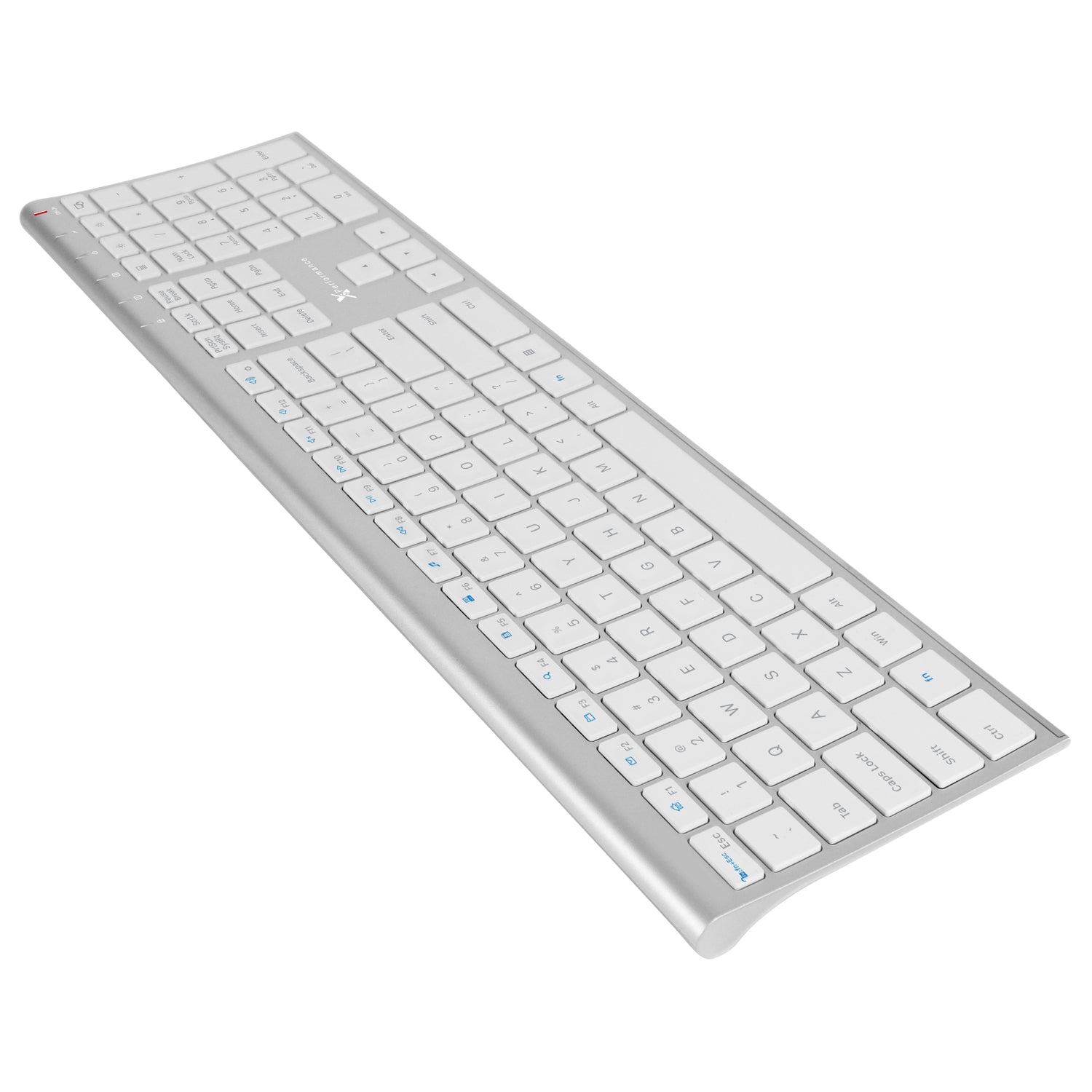 Rechargeable 110-Key Slim Wireless RF Keyboard for PC (X9RFACEKEYA)